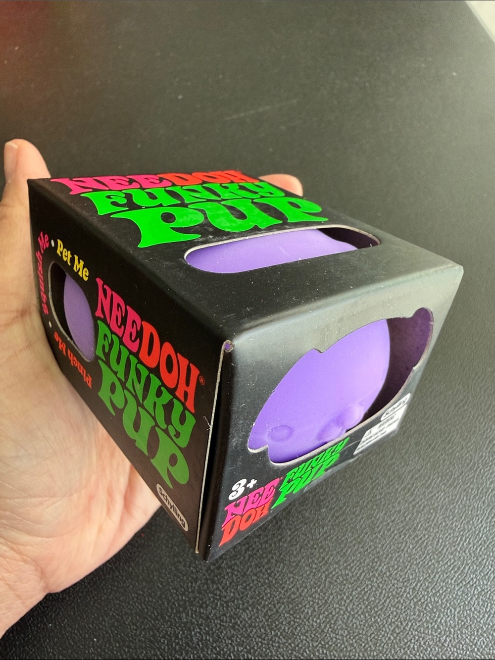 BNIB NeeDoh Funky Pup, Purple
